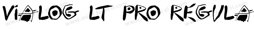 Vialog LT Pro Regula字体转换